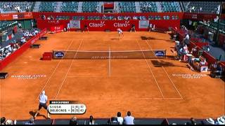 Delbonis Defeats Sousa In Buenos Aires Highlights [upl. by Anaibib369]