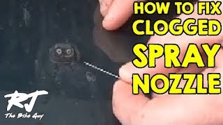 How To Fix Clogged Windshield Washer Spray Nozzle [upl. by Aimo401]