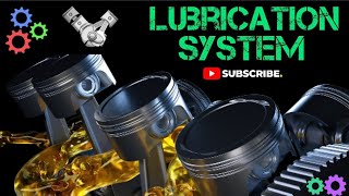 Lubrication System  lubricating  engine lubrication system  how does it work lubrication oil [upl. by Fleeman]