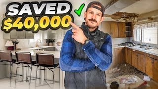 INSANE Kitchen Renovation On a Budget [upl. by Epps247]