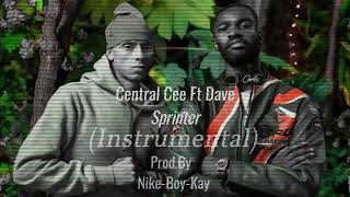 Central Cee ft Dave  Sprinter DRILL REMIX Instrumental [upl. by Ailla]