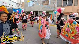 conjunto de chonguinada virgen de cocharcas arte y trady la orq FAMA INTERNACIONAL juv amables [upl. by Adnohsad]