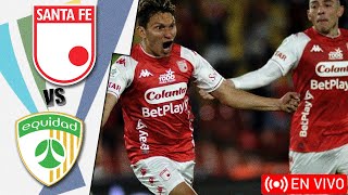 Santa Fe vs La Equidad en vivo  Apertura ColombiaPLAY OFFS [upl. by Ohaus556]