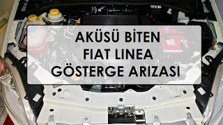 Aküsü Biten Fiat Linea Gösterge Arızası [upl. by Ralleigh192]