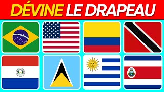 Dévine le Pays Américain 🌍 Par Son Drapeau en 6 Secondes  Quiz 40 Drapeau  Teste De Culture G [upl. by Airenahs597]