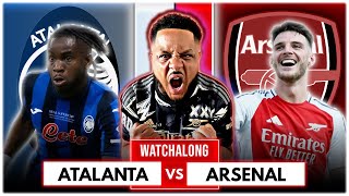 Atalanta 00 Arsenal  Champions League  Watchalong W Troopz [upl. by Ynnij]