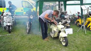 GB Butser Hill Motorshow  Moto Rumi [upl. by Auginahs]