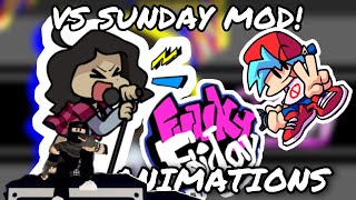 VS SUNDAY UPDATE IN FUNKY FRIDAY  EMOTES  Funky Friday Updates [upl. by Suirtemed]