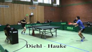 20121012 Tischtennis Verbandsliga Hessen Süd DJK BW Münster  TSV NdRamstadt [upl. by Bullis25]