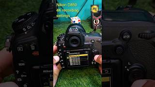 Nikon d850 4k video settings [upl. by Lisbeth572]