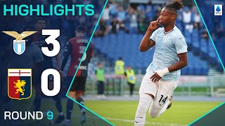 LAZIOGENOA 30  HIGHLIGHTS  Comfortable home win for Lazio  Serie A 202425 [upl. by Toy616]