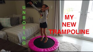 Mini Trampoline Assembly By 5 Year Old [upl. by Okiek]