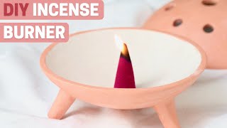 DIY Incense Cone Burner [upl. by Areikahs]