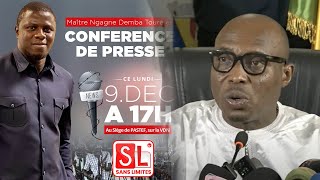 🔴Direct  Réplique salée de Me Ngagne Demba Touré après la sortie de Barthélémy Diaz [upl. by Nikolai]