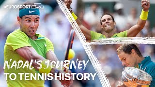 Rafa Nadals Journey To His Historic 14th French Open Title  RolandGarros 2022  Eurosport Tennis [upl. by Droc]