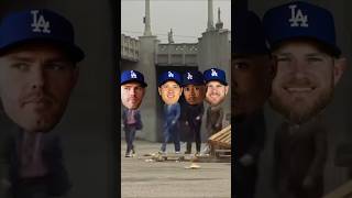 Dodgers vs Yankees  HUGE FIGHT Funny  WORLD SERIES funny baseball memes [upl. by Aitnauq]