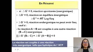 Bioénergétique 1 [upl. by Nevarc]