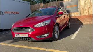 Ford Focus 20 Titanium X TDCI Red 360 View [upl. by Doykos]