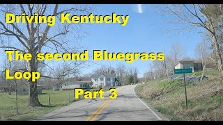 Driving Kentucky  A second Bluegrass Loop Part 3 ASMR [upl. by Darrick]