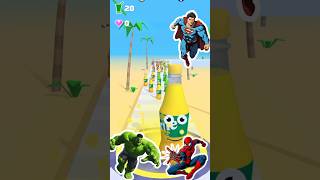 LetsGoAvengersGameplayJuiceRunspiderman shorts hulk superman asmr [upl. by Warms]