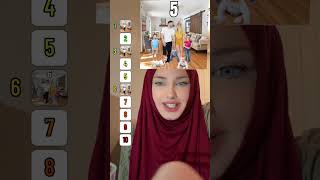 Sizce kaç çocuk fypシ゚viral hijab öneçıkar funny [upl. by Griffie]