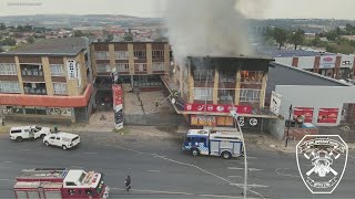 STRUCTURAL FIRE  DELAREY JOHANNESBURG [upl. by Mulloy]