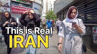 IRAN 🇮🇷 The Reality of Life in the Center of Tehran Now ایران [upl. by Olathe]