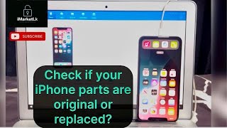 How to check if your iPhone parts are original or replaced iMarketLk [upl. by Lantha]