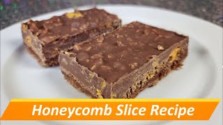 Honeycomb Caramel Slice how to Recipe Demon at Bakery [upl. by Alehc812]