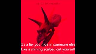 Alice In Chains  Scalpel Lyrics HQ [upl. by Galvin]