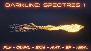 Darkline the Spectre pack 1 a gorgeous character monster entity for ue5 and up [upl. by Ellek]