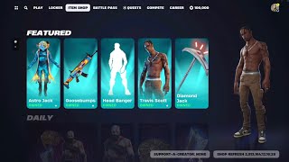 TRAVIS SCOTT SKIN RETURN DATE in FORTNITE ITEM SHOP Travis Scott Skin Returning [upl. by Aneelehs510]