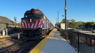 The Complete Metra Evening Rush Hour At Barrington On September 20 2024 [upl. by Onairelav]