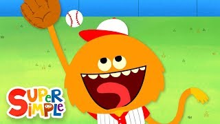 Take Me Out To The Ball Game  Kids Songs  Super Simple Songs [upl. by Nicolis806]