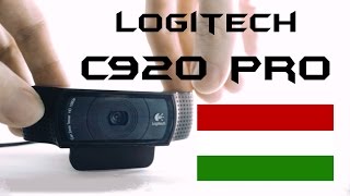 Logitech C920 Teszt  Életem eddigi legjobb webkamerája  Ebeni [upl. by Devehcoy919]