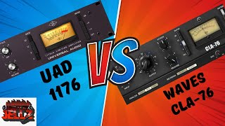 Plugin Battle between the Uad 1176 vs Waves Cla76 Who will win [upl. by Oirogerg]