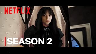 Wednesday Addams  Season 2 Teaser Trailer  Netflix [upl. by Sheri]