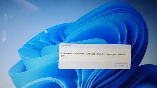solved Smart Audio Popup Error  A Conexant audio device could not be found Application exit [upl. by Kalila]