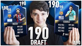 190 DRAFT IN FINALE  FIFA 17 [upl. by Alyl]