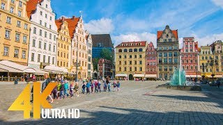 4K Wroclaw Poland  Urban Life Documentary Film  Cities of the World [upl. by Nyvek292]