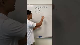 Everyones FAVORITE limit rule shorts maths calculus education [upl. by Anilas]