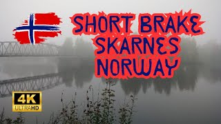 Skarnes Norwegen Kurz mal die Beine vertreten 4K 60FPS Walking Tour Skarnes Norway [upl. by Etsirk]