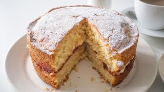 Mary Berry Victoria Sponge Cake Recipe Clotted Cream [upl. by Atihcnoc]