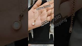 Two in one chaintrendingrosegold dailyusejewellery latest narasaraopet [upl. by Nelyak]