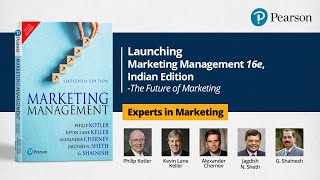 Pearson  Marketing Management 16E Indian Edition Launch [upl. by Kerk]