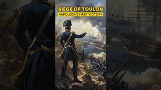 Siege of Toulon 1793  First Military Victory Of Napoleon shorts history facts napoleon [upl. by Suoirtemed443]