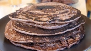 Pfannkuchen selber machen  HaferSchokoRezept VEGAN [upl. by Callan]