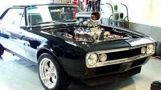 Blown 67 Camaro start up [upl. by Edyaj]