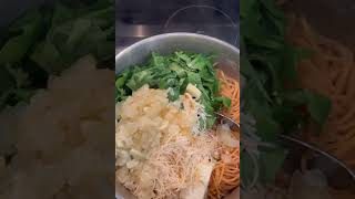 Vegan Pasta Alfredo 😋food cooking vegan lunch dinner [upl. by Ciapha357]