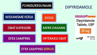 APA ITU OBAT DIPYRIDAMOLE [upl. by Ande]